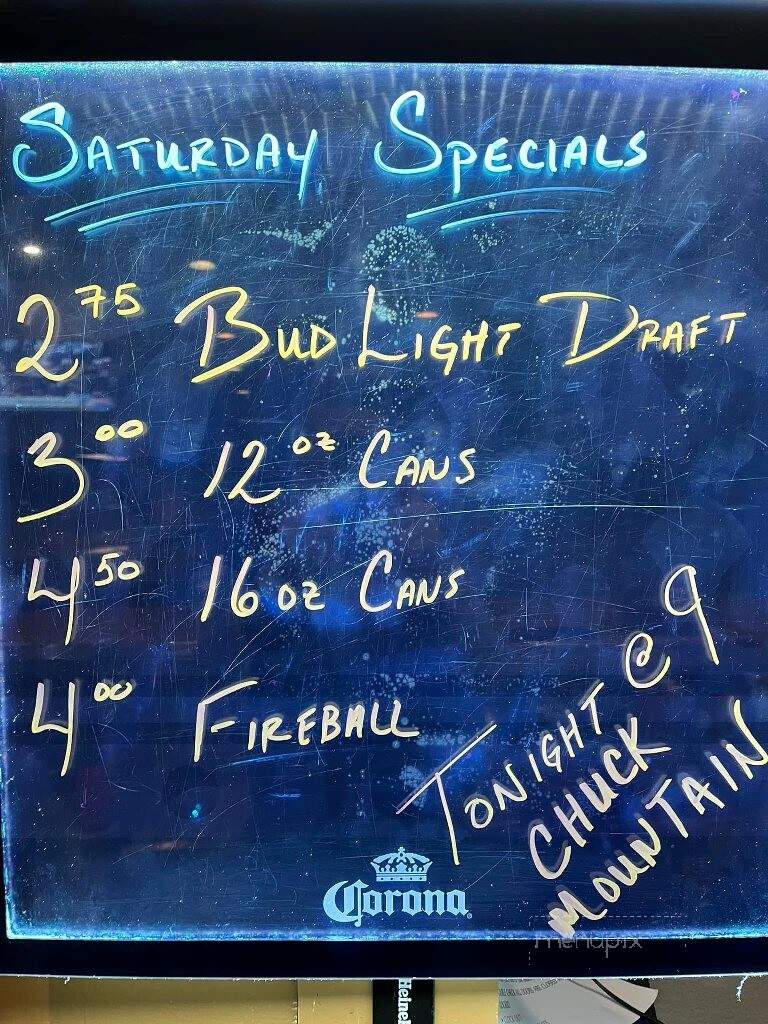 Tailgaters Bar & Billiards - Greensboro, NC menu_pic