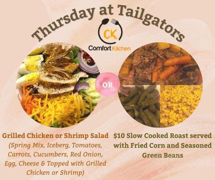 Tailgaters Bar & Billiards - Greensboro, NC menu_pic