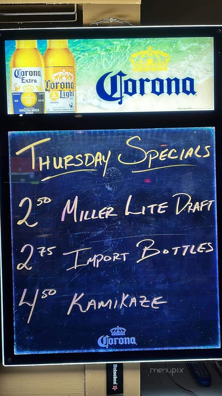 Tailgaters Bar & Billiards - Greensboro, NC menu_pic