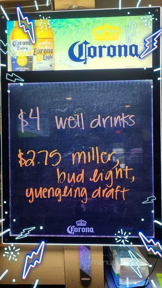 Tailgaters Bar & Billiards - Greensboro, NC menu_pic
