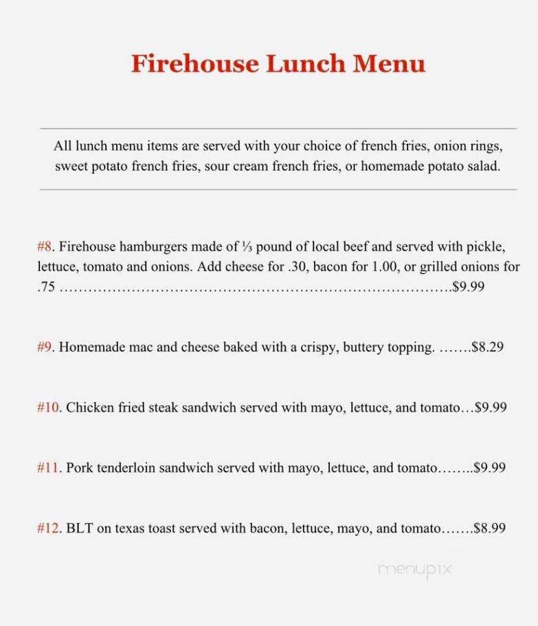 Firehouse Cafe - Hutchinson, KS