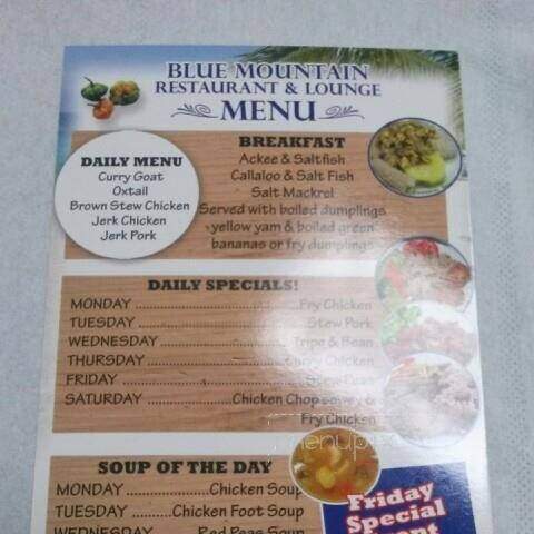 Blue Mountain Restaurant - Lauderhill, FL