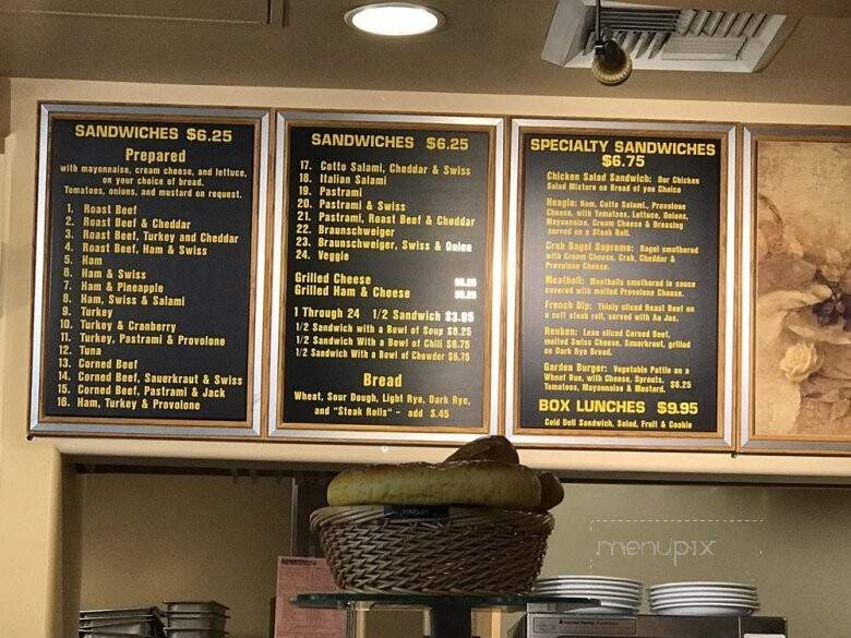 Tony's Bistro - Portland, OR menu_pic