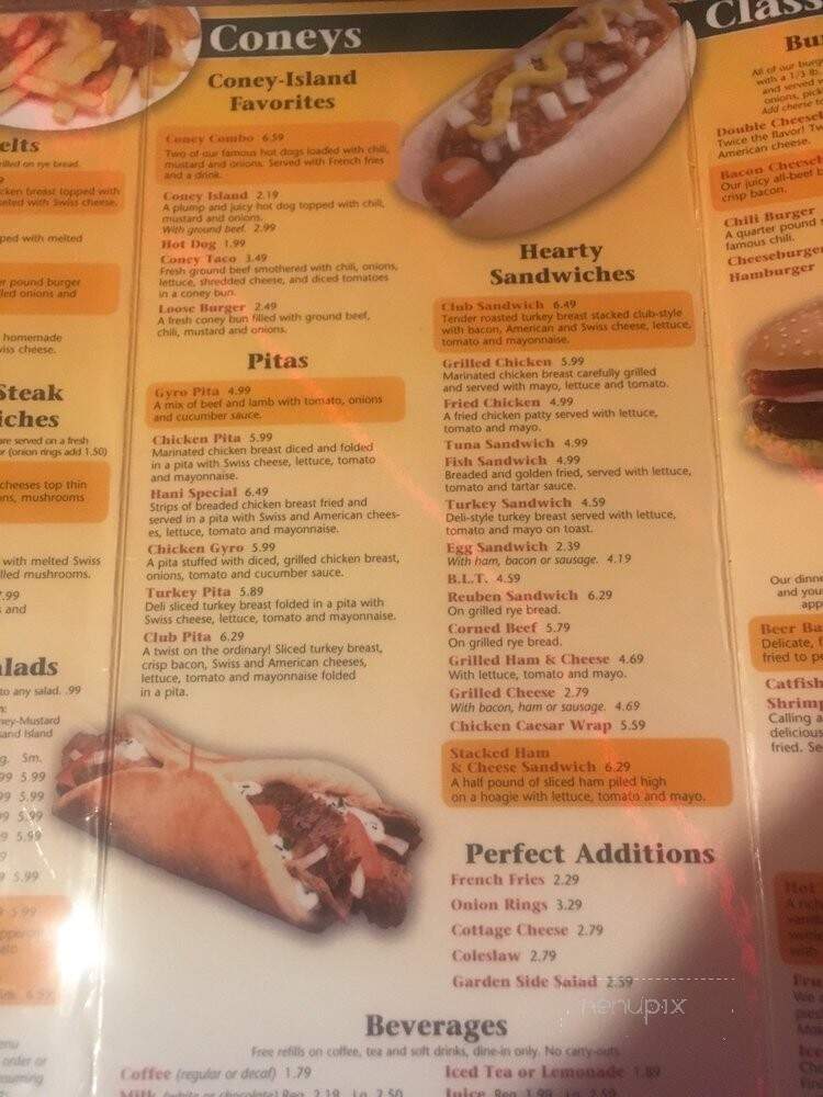 Luca's Coney Island - Ypsilanti, MI menu_pic