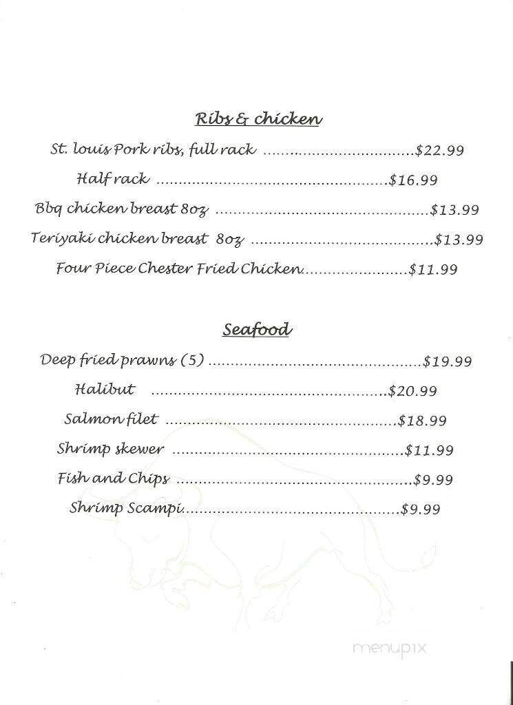 Montana Steakhouse - Twin Falls, ID menu_pic