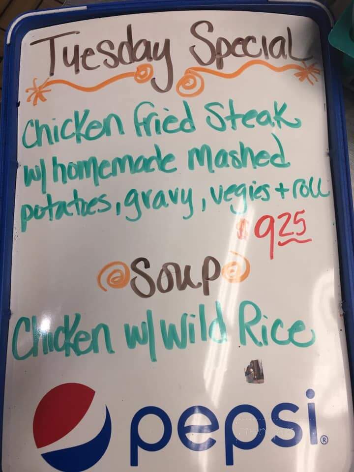 Pizza Cafe - Ronan, MT menu_pic