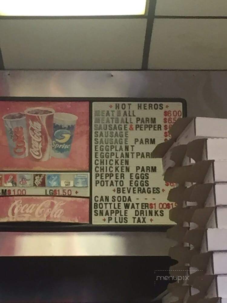 Johnny & Tony's Pizza - Mount Vernon, NY menu_pic
