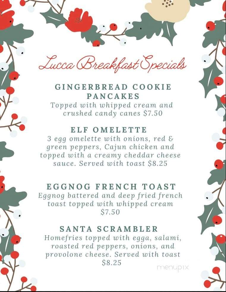 Family Affair Restaurant - Taylor, PA menu_pic