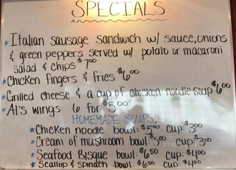 Raven's Nest - Quakertown, PA menu_pic