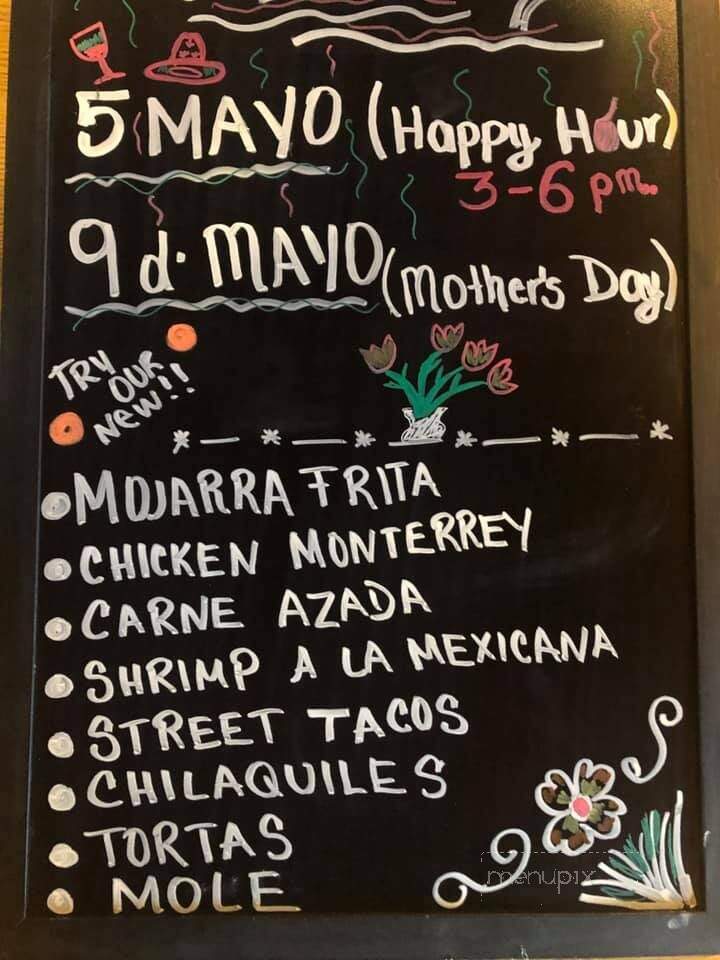 Chavelo's Mexican Restaurant - Buda, TX menu_pic