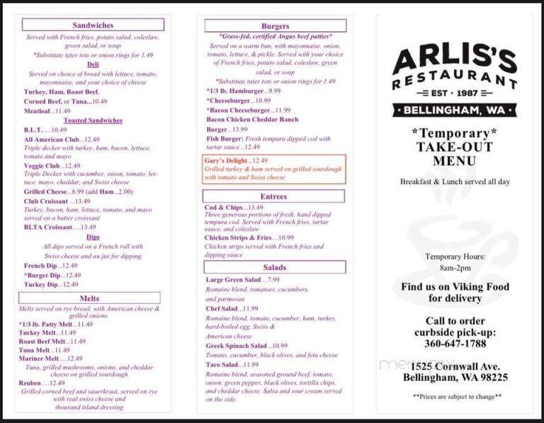 Arlis's Restaurant - Bellingham, WA
