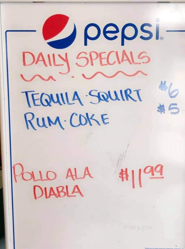 La Cabana - Royal City, WA menu_pic