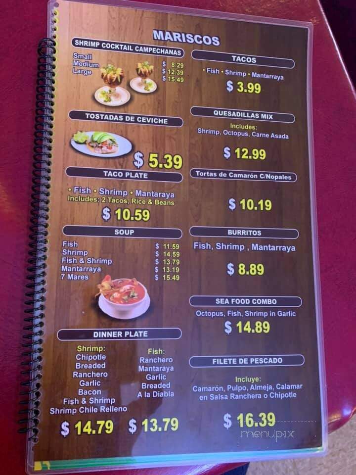 Letty's Casita - El Centro, CA menu_pic