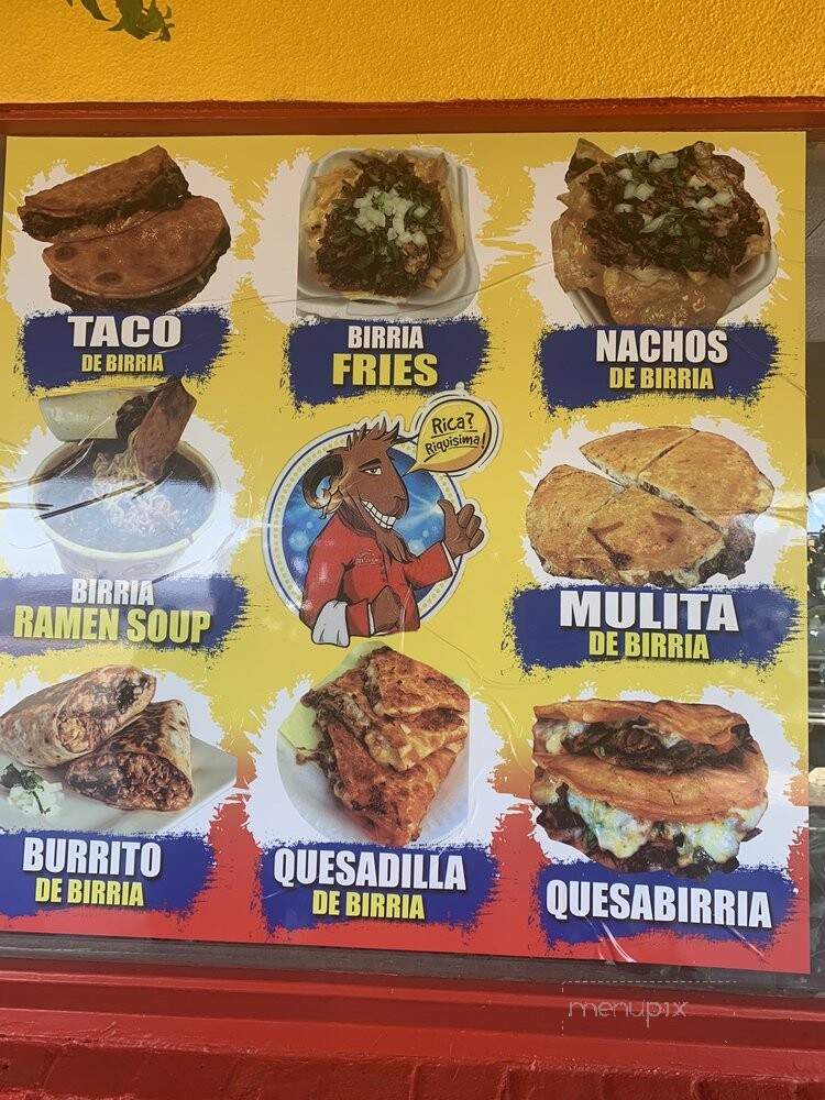 Birrieria Apatzingan - Tulare, CA menu_pic