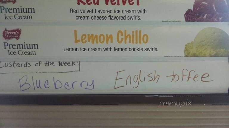 RJ's Ice Cream - Lockport, NY menu_pic