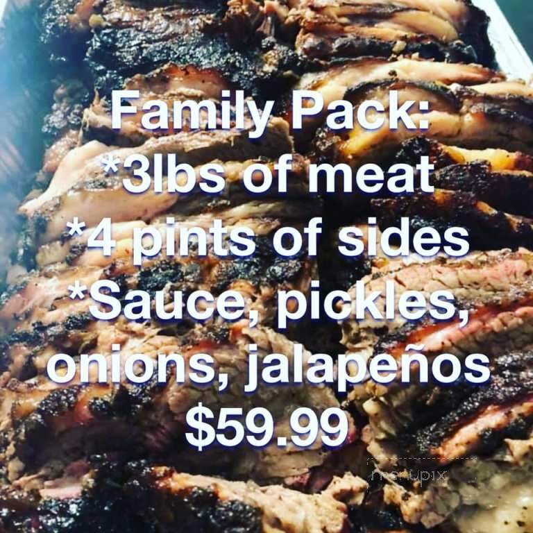 Blackland Smokehouse - Snyder, TX menu_pic