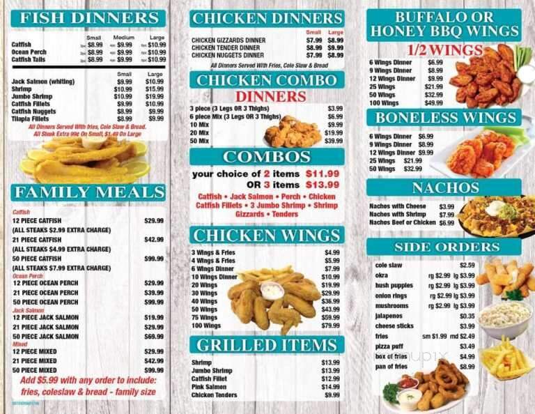 Shrimp Max, Fish & Chicken - Bolingbrook, IL menu_pic