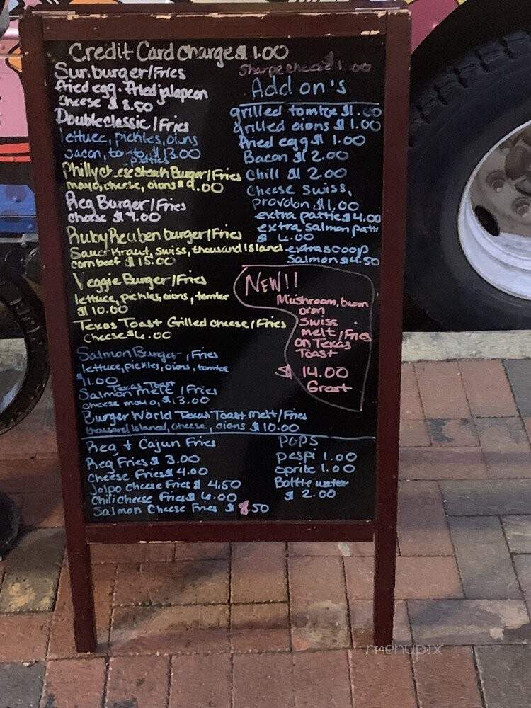 Burger World - Cincinnati, OH menu_pic