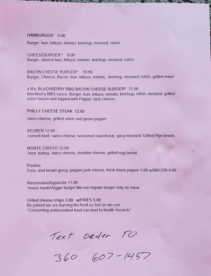 Explorer Brewing - Kelso, WA menu_pic