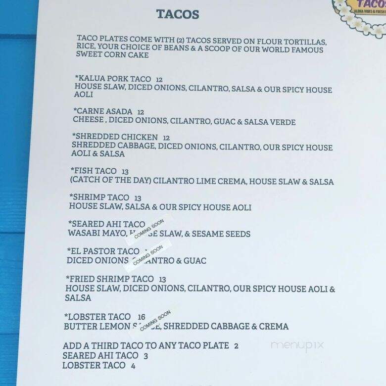 Shaka Tacos - Kahului, HI