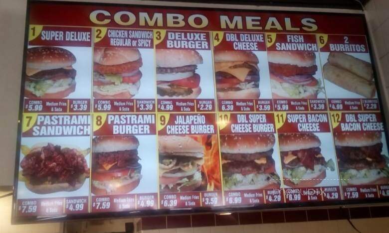 J's Drive-In - Porterville, CA menu_pic