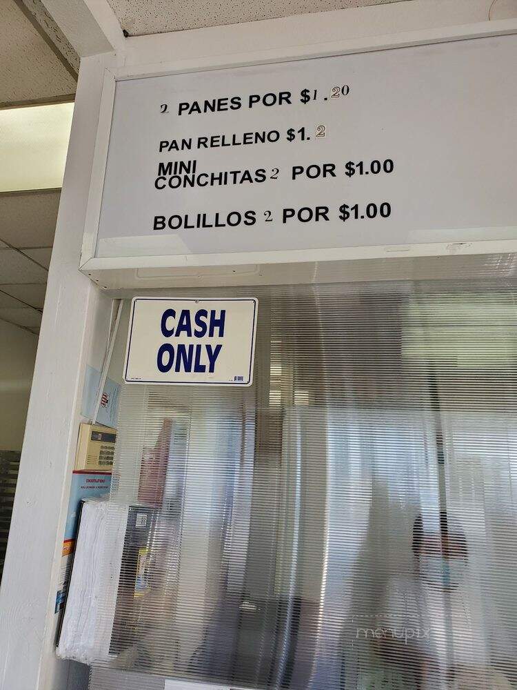 Panaderia La Pequena - Anaheim, CA menu_pic