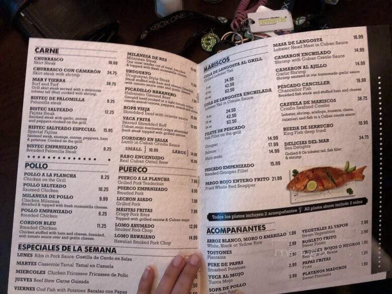 La Giraldilla Hanley - Tampa, FL menu_pic