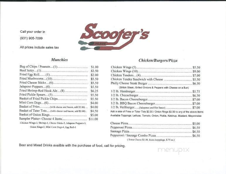 Scooter's Pub & Grill - Clarksville, TN