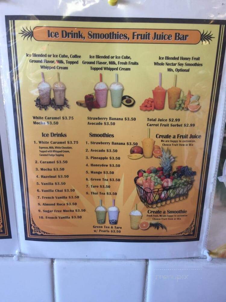 Sunshine Donuts - Salinas, CA menu_pic