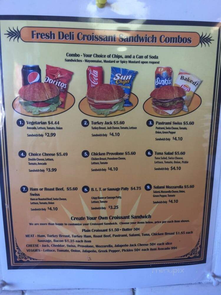 Sunshine Donuts - Salinas, CA menu_pic