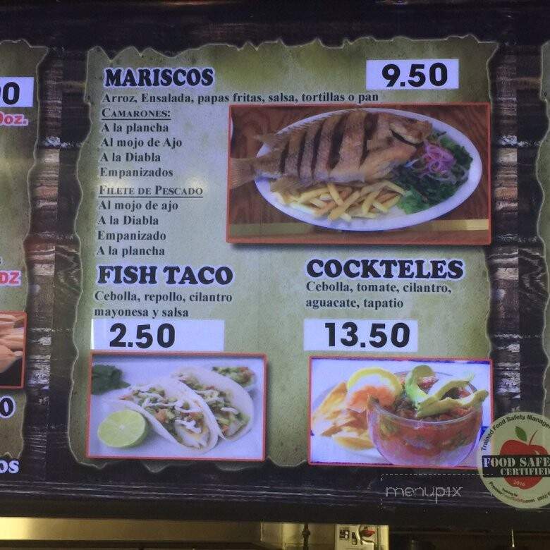 La Unica Mexican Food & Bakery - Fillmore, CA menu_pic