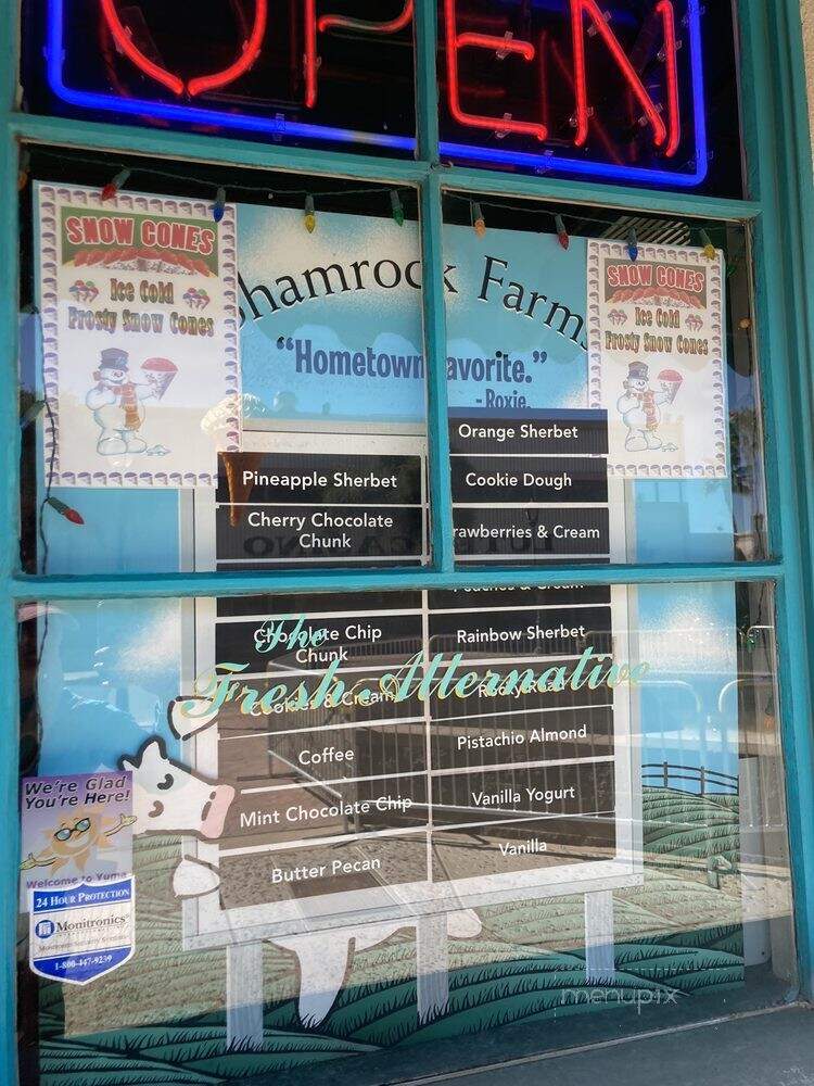 Nature's Deli Ice Cream - Yuma, AZ menu_pic