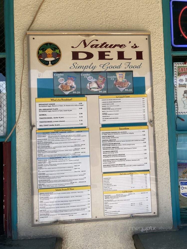 Nature's Deli Ice Cream - Yuma, AZ menu_pic