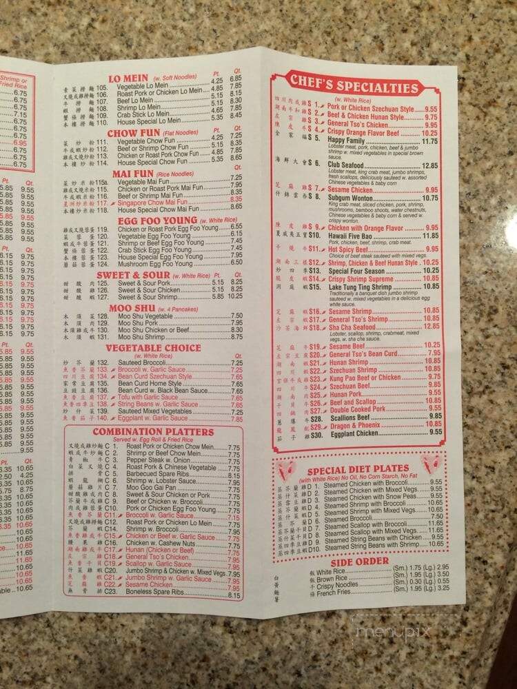 Chinatown Kitchen - Bradley Beach, NJ menu_pic