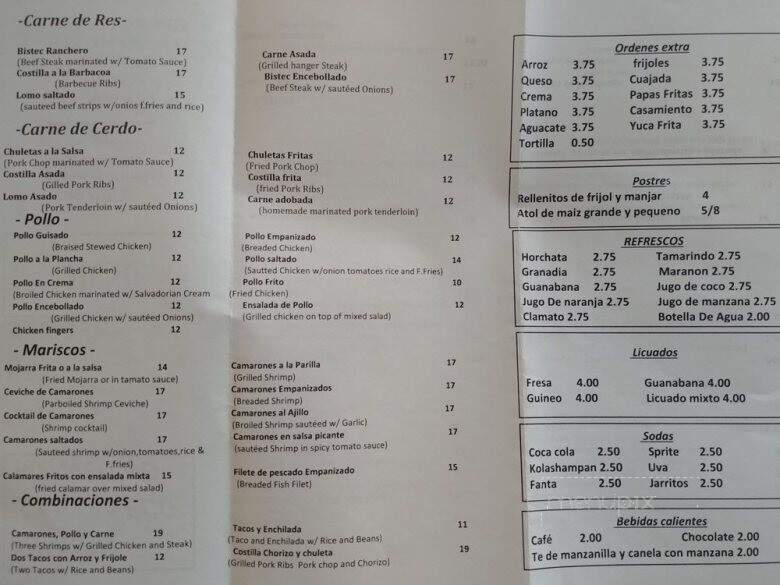Rincon Santaneco's - Mount Kisco, NY menu_pic