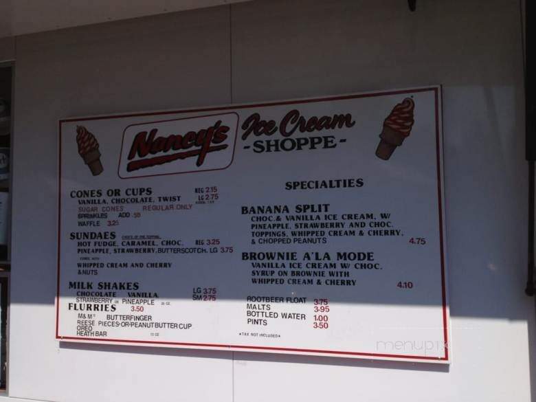 Nancy's Ice Cream Shop - Colonial Beach, VA