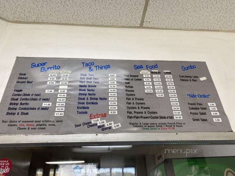 Charlie's Las Palmas Restaurant - Oakland, CA menu_pic