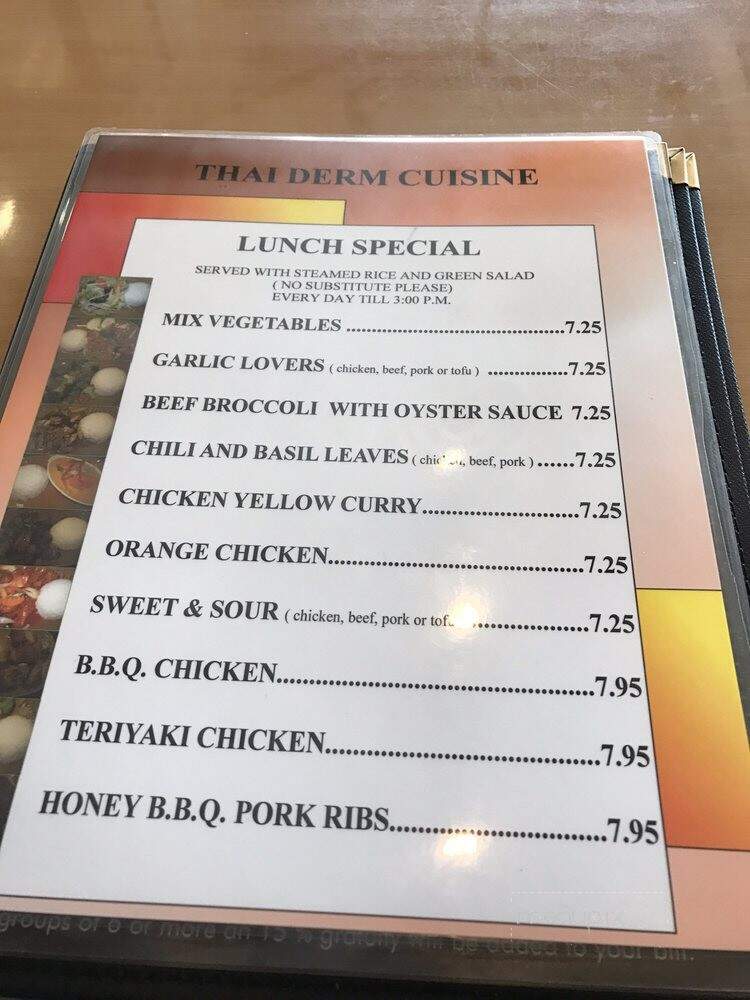 Thai Derm Cuisine - Glendora, CA