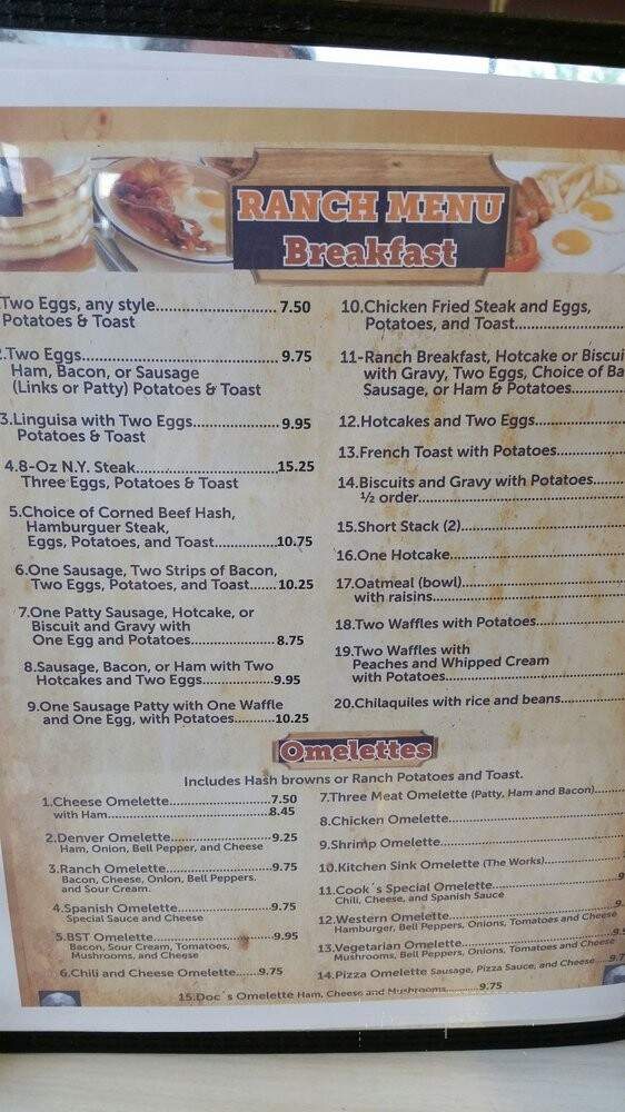 Ranch Kitchen - Woodland, CA menu_pic
