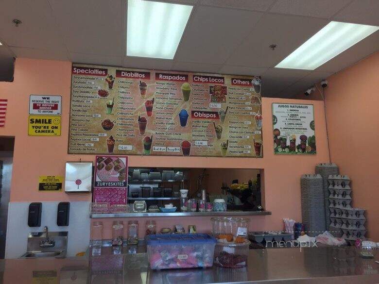Zury's Raspados - Victorville, CA menu_pic