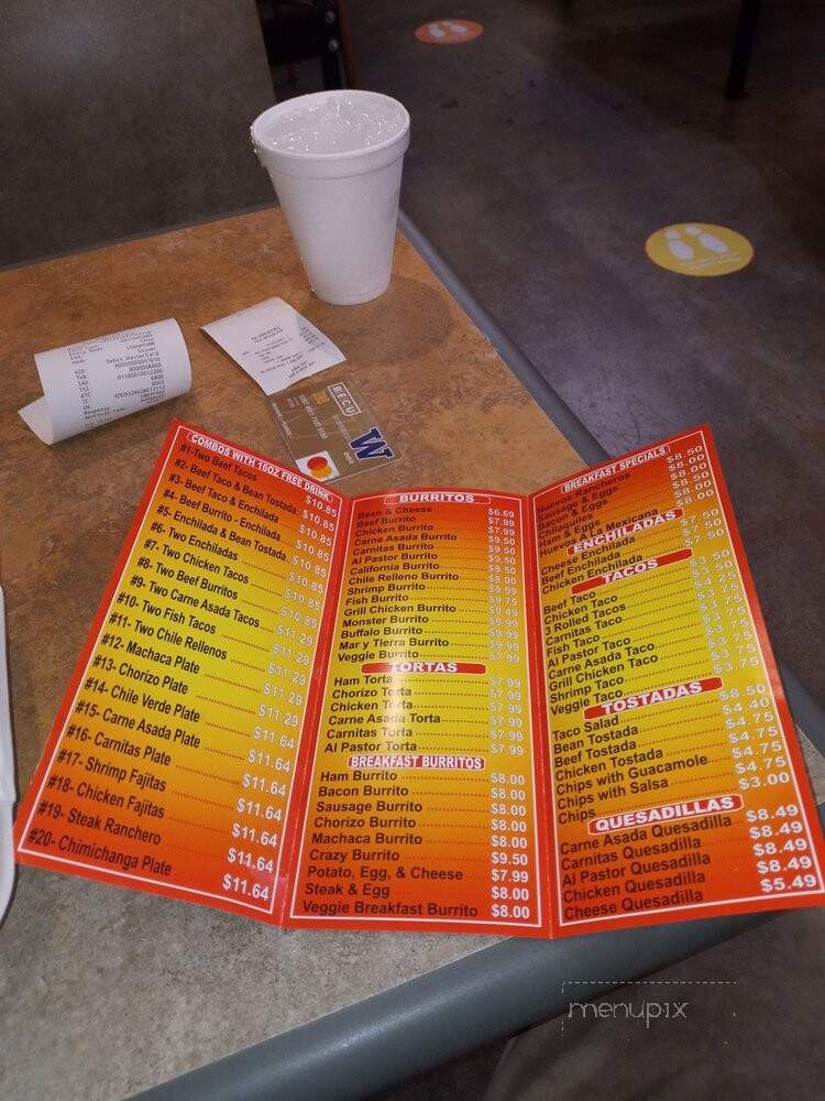 Alibertos - Mountlake Terrace, WA menu_pic