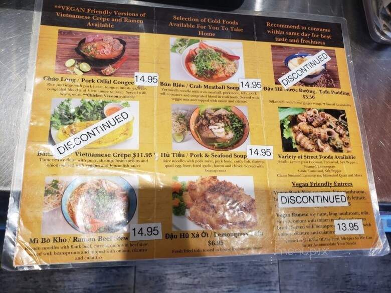 MaMa Tofu - Fort Lauderdale, FL menu_pic