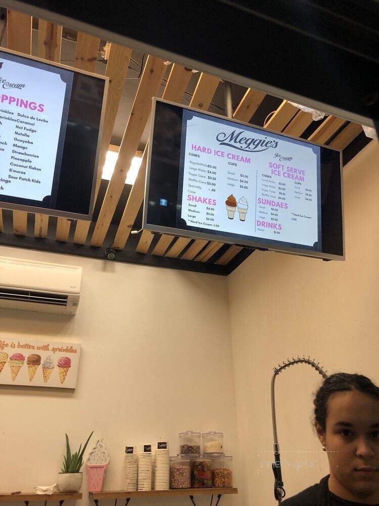 Meggie's Ice Cream - Union City, NJ menu_pic