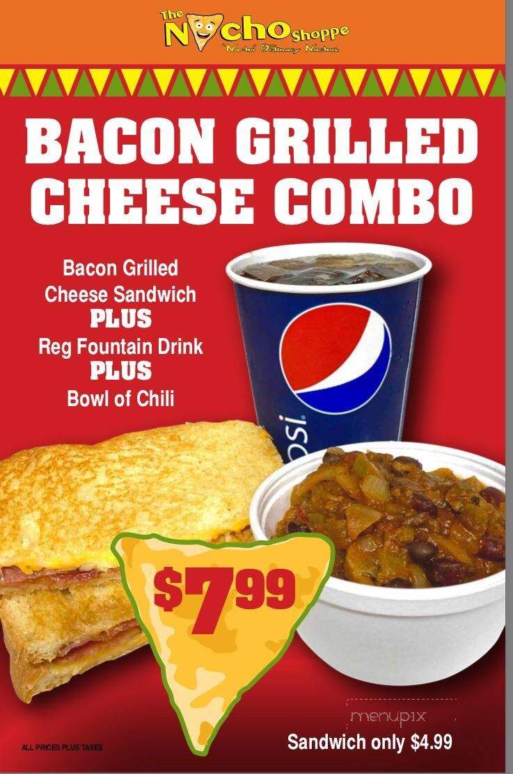 Nacho Shoppe - St. John's, NL menu_pic