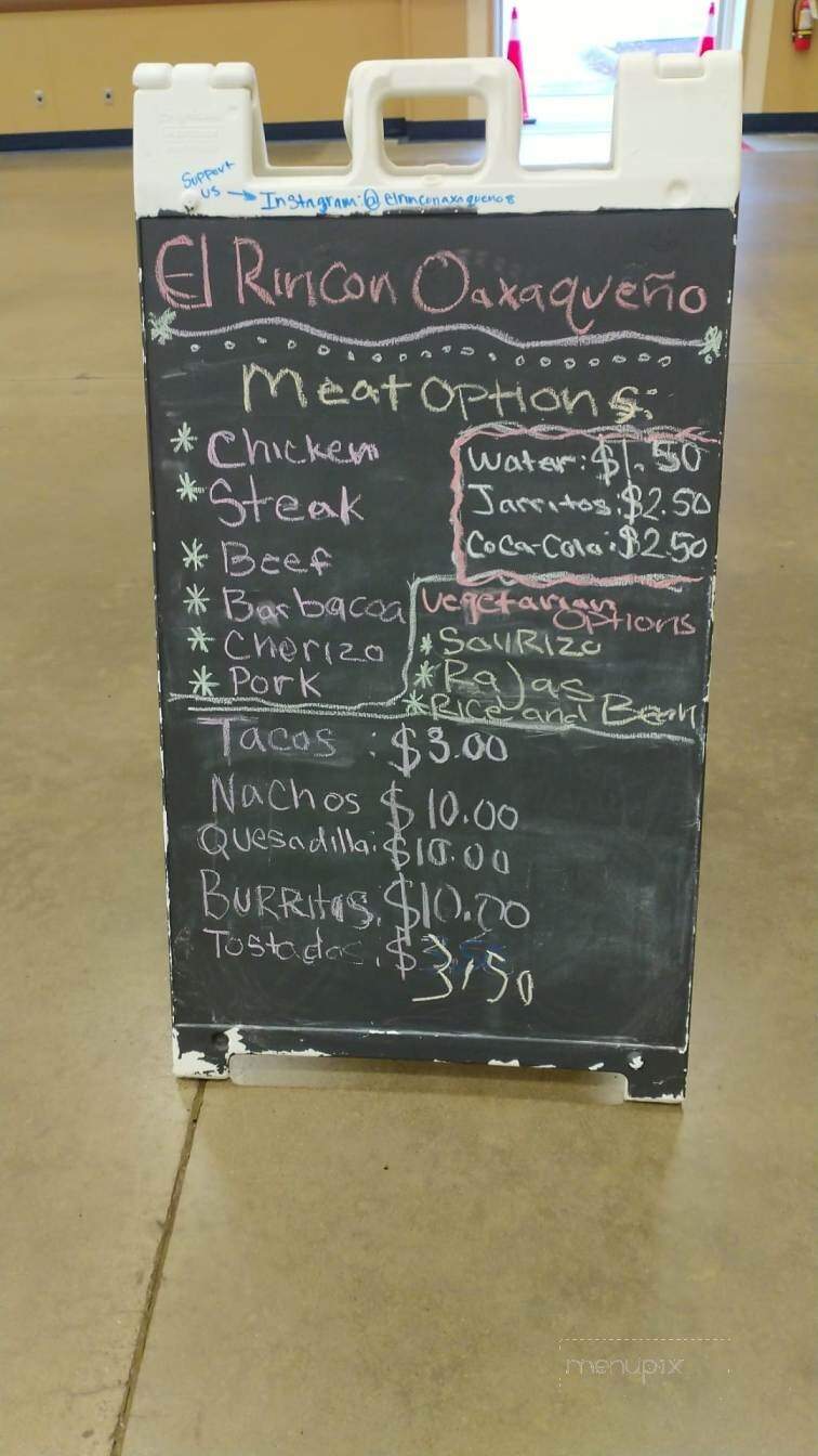 El Rincon Oaxaqueno - Pittsburgh, PA menu_pic