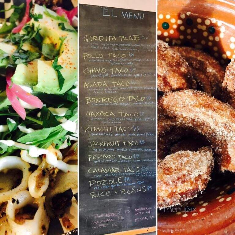Mariposa - Bow, WA menu_pic