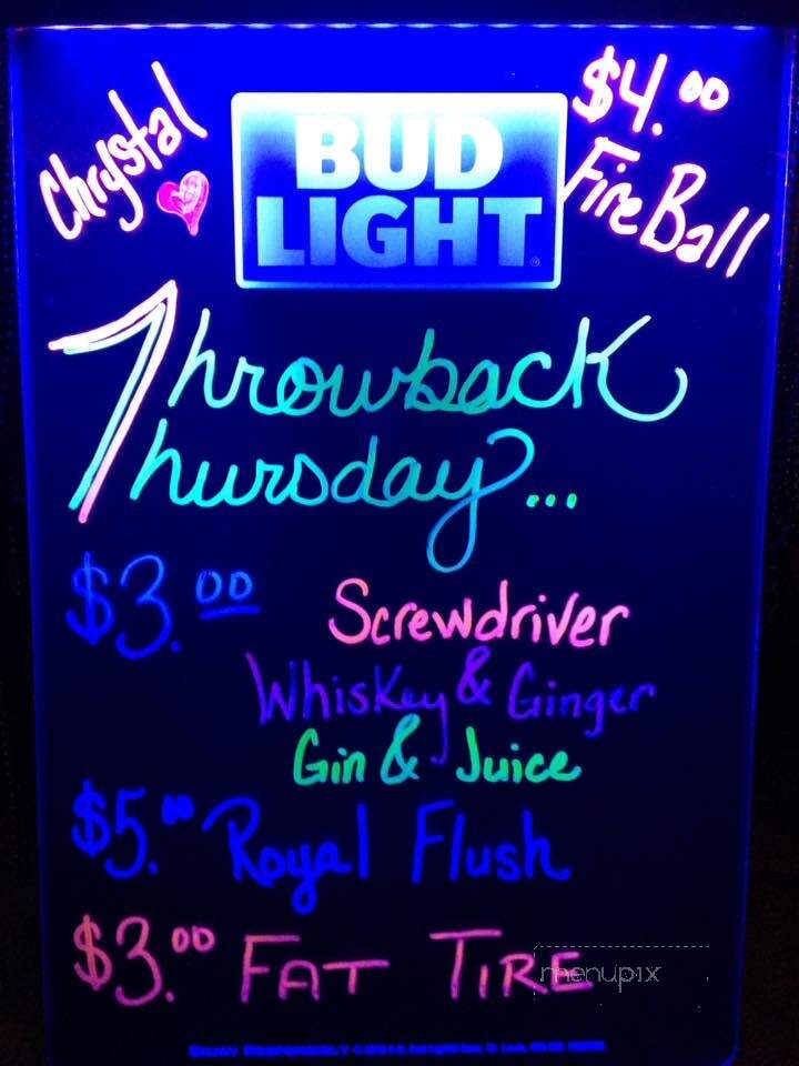 Dugout - Kinston, NC menu_pic