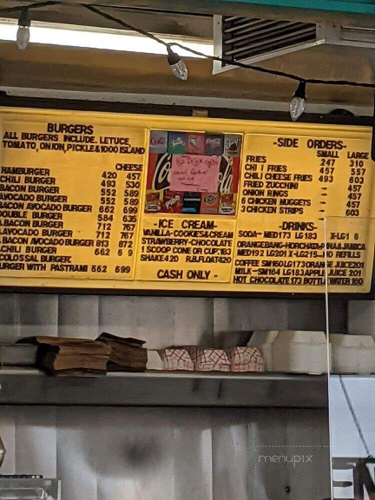 Jimmy's Burger's - North Hollywood, CA menu_pic