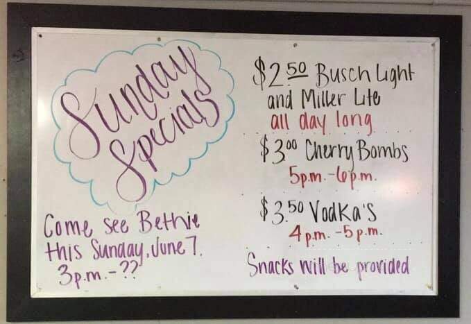 Bob's Best Shot - Mediapolis, IA menu_pic