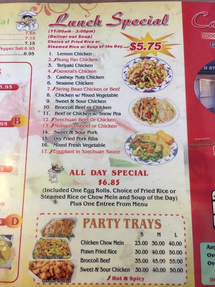 Canton City Asian Cuisane - Antioch, CA menu_pic